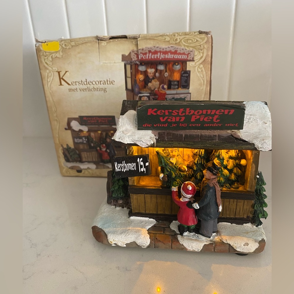 Vintage light up Christmas Tree Vendor
